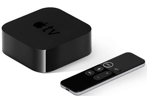 ТВ-приставка Apple TV 4K, 64 ГБ, черная