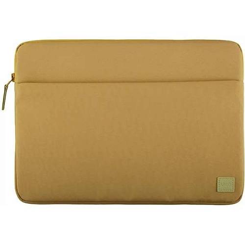 Чехол для ноутбука Uniq 14" Vienna RPET fabric Laptop sleeve (ShockSorb), желтый