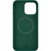 Фото — Чехол для смартфона Touch Mag Case, iPhone 14 Pro Max, силикон, софт-тач, зелёный
