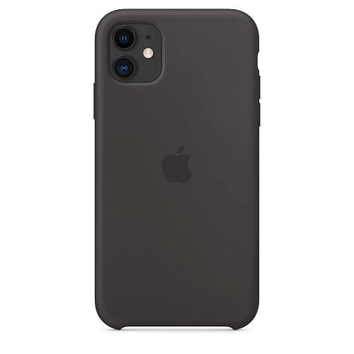 Чехол для смартфона Apple Silicone Case cиликон, цвет черный, для iPhone 11 Pro