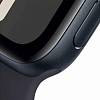 Фото — Apple Watch SE (2-е поколение 2023), 40 мм, алюминий цвета «тёмная ночь», ремешок черный, M/L