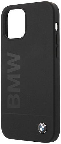 Чехол для смартфона BMW Signature Liquid Laser logo для iPhone 12/12 Pro, черный