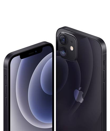 Apple iPhone 12 2SIM, 64 ГБ, черный