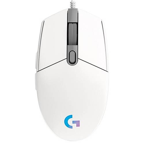 Мышь Logitech G102 Lightsync, белый