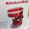 Фото — Кофемашина KitchenAid ESPRESSO 5KES6503EER, «Имперский красный» (уценка)