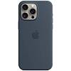 Фото — Чехол для смартфона iPhone 15 Pro Max Silicone Case with MagSafe, Storm Blue