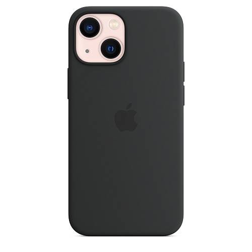 Чехол для смартфона MagSafe для iPhone 13 mini, силикон, «тёмная ночь»