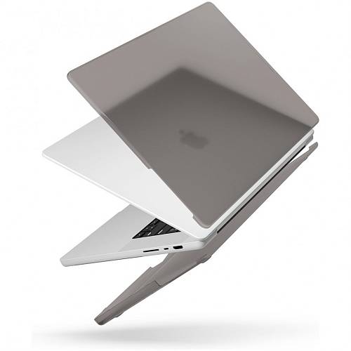 Чехол для ноутбука Uniq для Macbook Pro 14 (2021) HUSK Pro Claro, серый