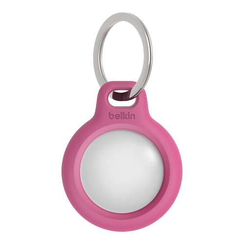 Брелок Belkin с кольцом для Apple AirTag, розовый