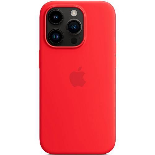 Чехол для смартфона iPhone 14 Pro Silicone Case with MagSafe, (PRODUCT)RED
