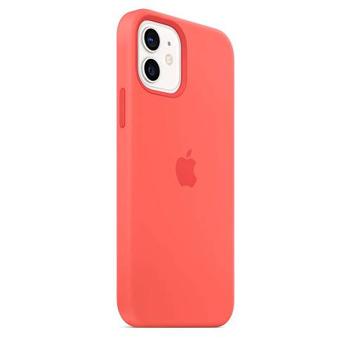 Чехол для смартфона Apple MagSafe для iPhone 12/12 Pro, cиликон, «розовый цитрус»