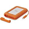 Фото — Внешний накопитель LaCie Rugged, USB-C, 1 TB, оранжевый