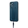 Фото — Чехол для смартфона Uniq для iPhone 12 Pro Max HELDRO + Band Anti-microbial, синий