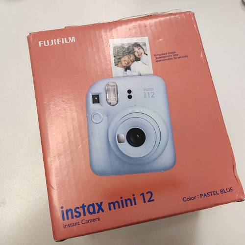 Фотоаппарат моментальной печати Fujifilm Instax mini 12, синий (уценка)