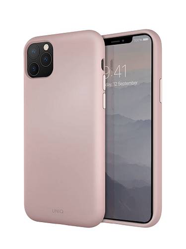 Чехол для смартфона Uniq для iPhone 11 Pro Max LINO, розовый