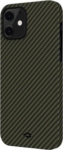 Чехол для смартфона Pitaka для iPhone 12/12 Pro, зелено-черный