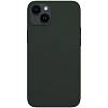 Фото — Чехол для смартфона vlp Silicone case with MagSafe для iPhone 14, темно-зеленый