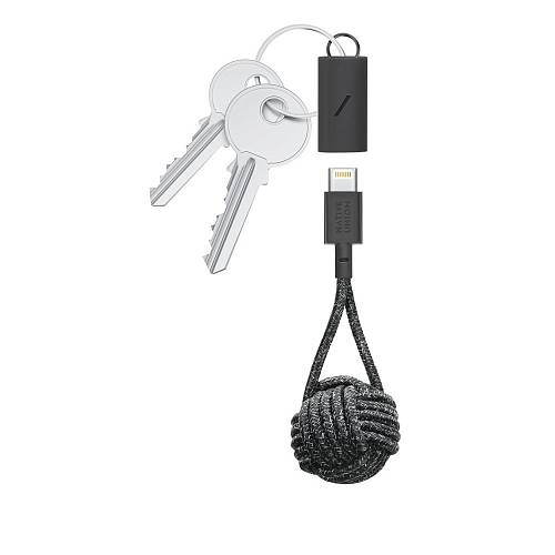Кабель Native Union Key Lightning на USB, черный