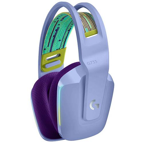 Беспроводные наушники Logitech G733 Lightspeed, фиолетовый