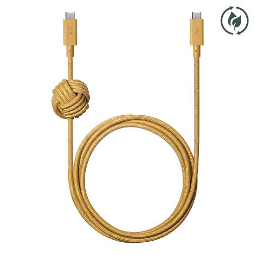 Кабель Native Union Anchor Cable (USB-C to USB-C) 3м, коричневый