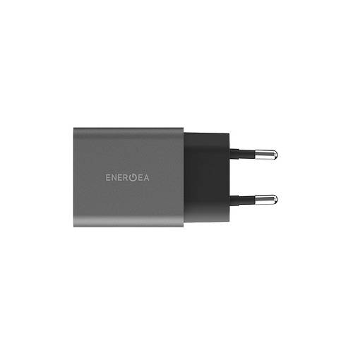 Зарядное устройство EnergEA Ampcharge USB-C + USB-A, PD, 20 Вт, черный