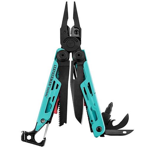 Мультитул Leatherman Signal, бирюзовый