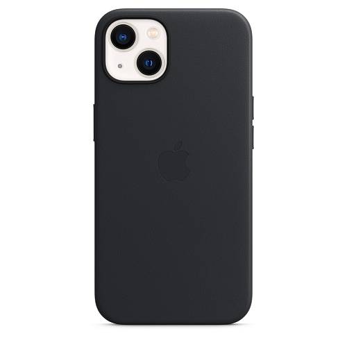 Чехол для смартфона MagSafe для iPhone 13 mini, кожа, «тёмная ночь»