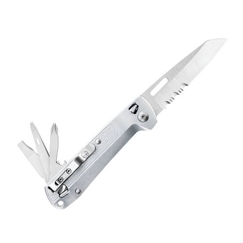 Мультитул Leatherman Free K2x, серебристый (уценка)