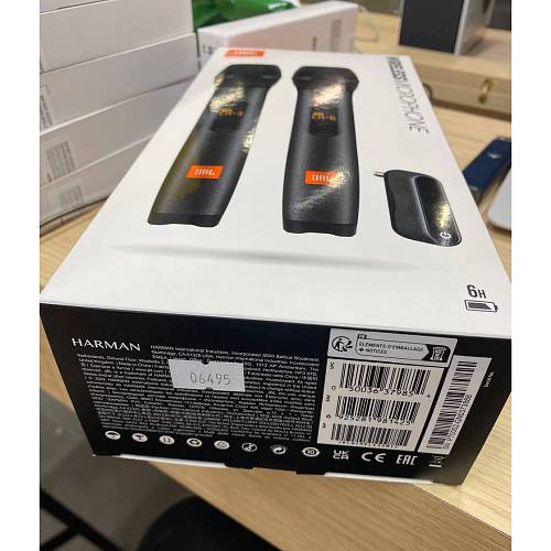 Микрофон JBL Wireless Microphone Set, черный