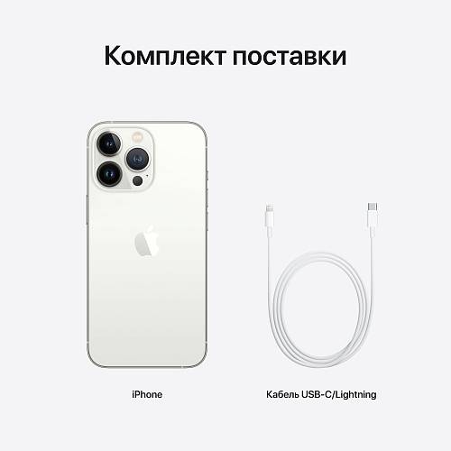 Смартфон Apple iPhone 13 Pro, 1 ТБ, серебристый