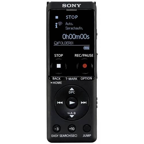 Цифровой диктофон Sony ICD-UX570F, черный (уценка)