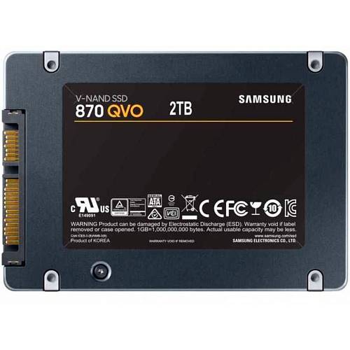 SSD Samsung 870 QVO, 2 ТБ, SATA
