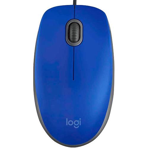 Мышь Logitech M110 Silent, синий