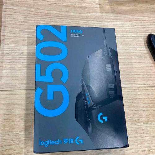 Мышь Logitech G502 HERO High Performance Gaming + встроенный кабель (2.1м) черный