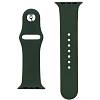 Фото — Ремешок для смарт-часов «vlp» Silicone Band для Apple Watch 38/40/41 мм, темно зеленый