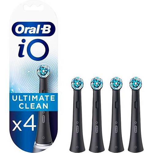 Насадки для зубной щетки Oral-B iO Ultimate Clean, черный, 4 шт