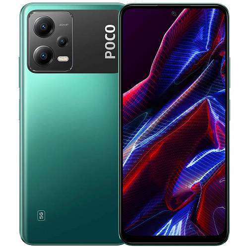 Смартфон Xiaomi POCO X5 5G 6/128 ГБ, зеленый