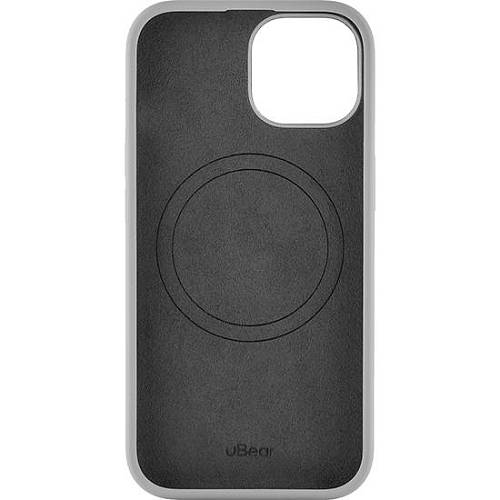 Чехол для смартфона uBear Touch Mag Case, iPhone 15, MagSafe, силикон, серый
