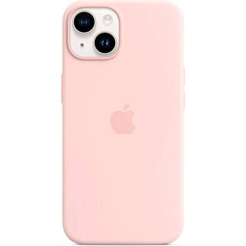 Чехол для смартфона iPhone 14 Silicone Case with MagSafe, «розовый мел»