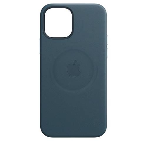Чехол для смартфона Apple MagSafe для iPhone 12 Pro Max, кожа, «балтийский синий»