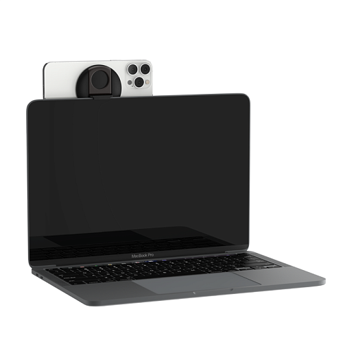 Держатель для смартфона Belkin iPhone Mount with MagSafe for Mac Notebooks, черный