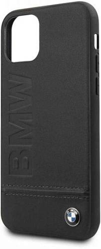Чехол для смартфона BMW Signature Logo для iPhone 11, кожа, черный
