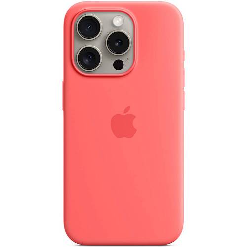 Чехол для смартфона iPhone 15 Pro Silicone Case with MagSafe, Guava