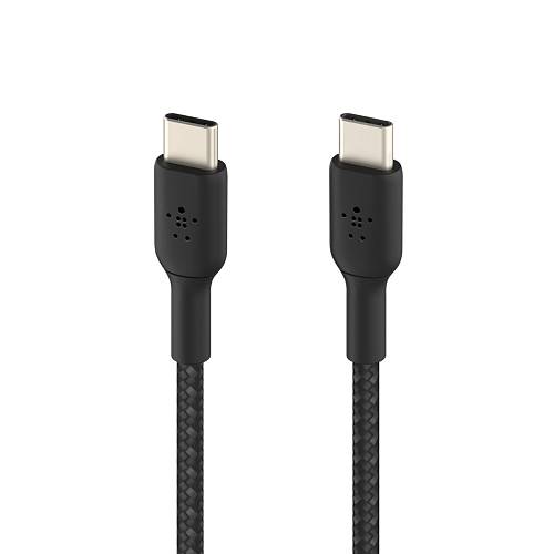 Кабель Belkin USB-C/USB-C, 1м, нейлон, черный