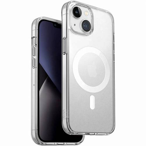 Чехол для смартфона Uniq iPhone 14 Lifepro Xtreme AF Frost Clear (MagSafe), прозрачный