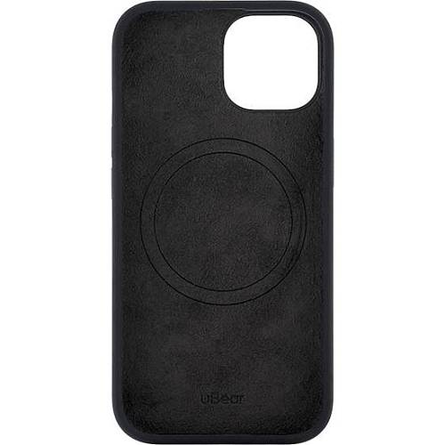 Чехол для смартфона uBear Touch Mag Case, iPhone 15, MagSafe, силикон, черный