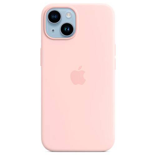 Чехол для смартфона iPhone 14 Silicone Case with MagSafe, «розовый мел»
