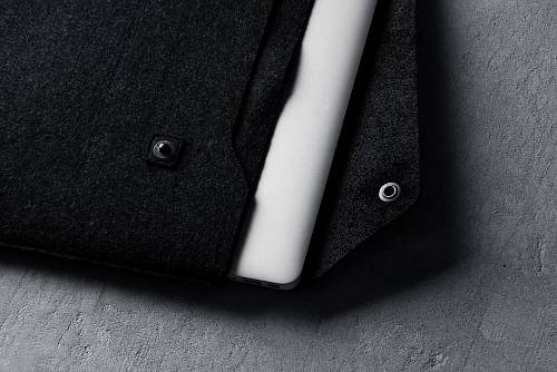 Чехол для ноутбука Mujjo Sleeve для Macbook Air/Pro Retina 13", черный