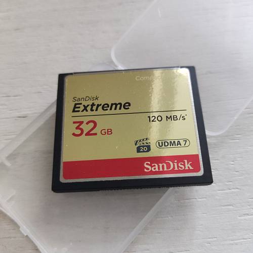 Карта памяти SanDisk Extreme Compact Flash, 32 Гб (уценка)