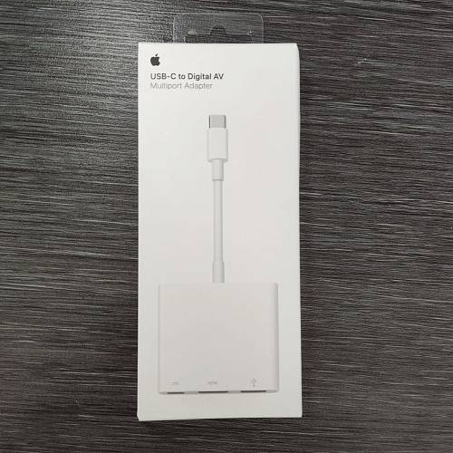 Адаптер Apple USB-C Digital AV Multiport, белый (уценка)